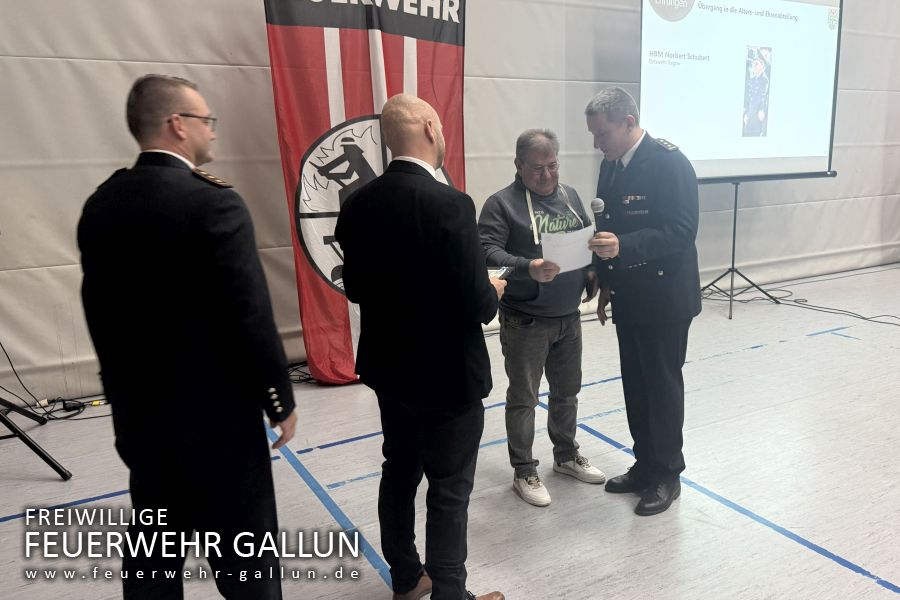 Jahreshauptversammlung der FF Stadt Mittenwalde